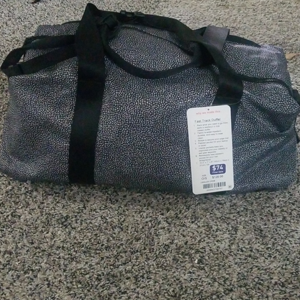 Lululemon gym bag